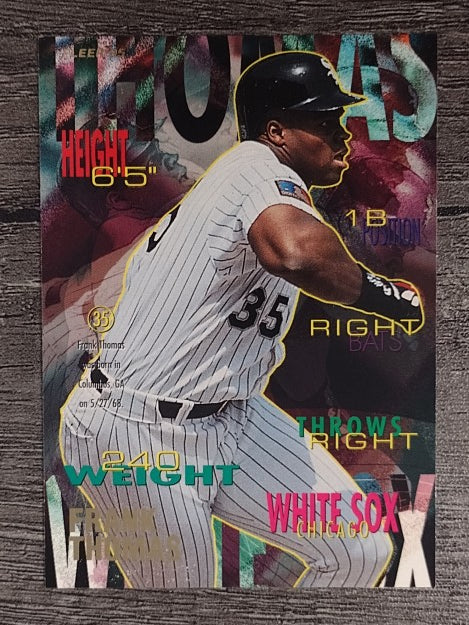1995 Fleer #128 Frank Thomas