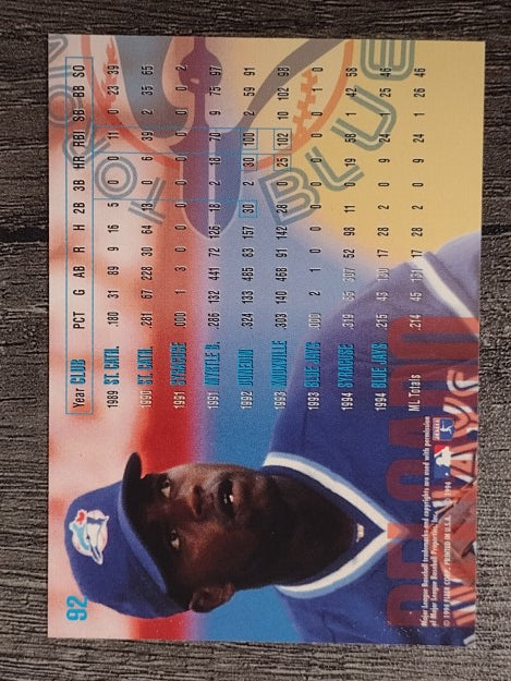 1995 Fleer #92 Carlos Delgado