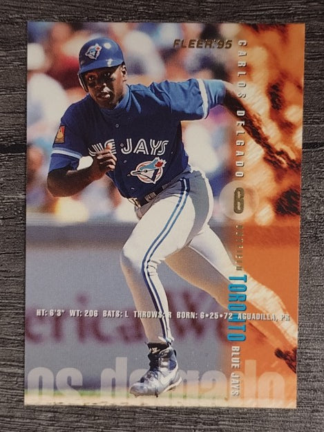 1995 Fleer #92 Carlos Delgado