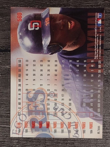 1995 Fleer #560 Tony Gwynn