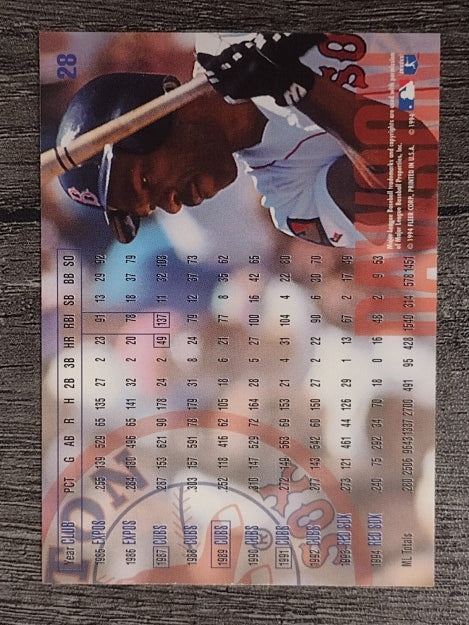 1995 Fleer #28 Andre Dawson
