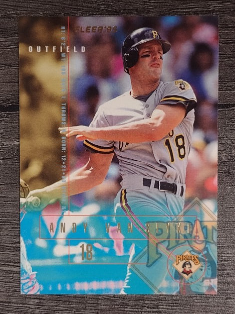 1995 Fleer #490 Andy Van Slyke