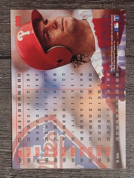 1995 Fleer #388 Darren Daulton
