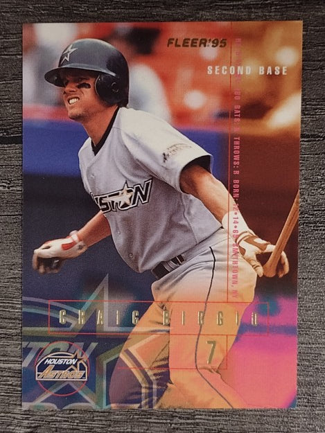 1995 Fleer #453 Craig Biggio