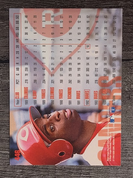 1995 Fleer #446 Deion Sanders
