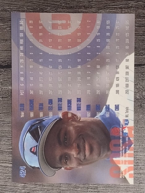 1995 Fleer #424 Sammy Sosa