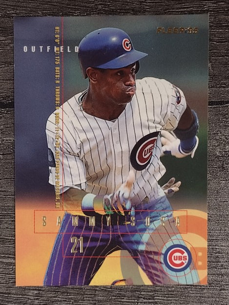 1995 Fleer #424 Sammy Sosa