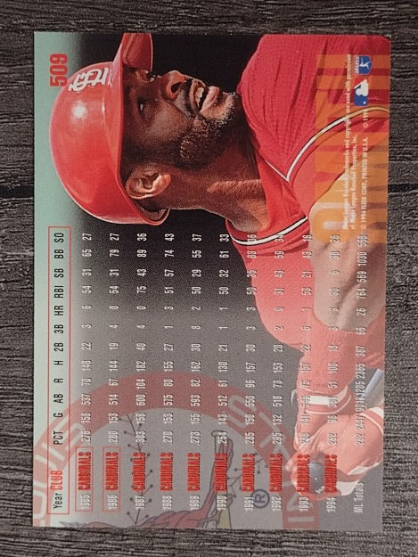 1995 Fleer #509 Ozzie Smith