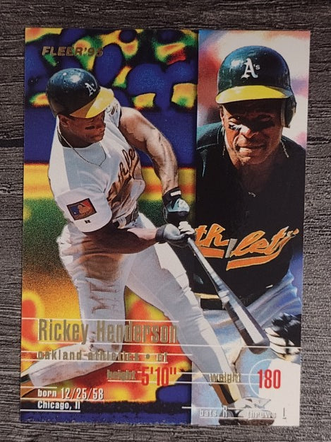 1995 Fleer #246 Rickey Henderson