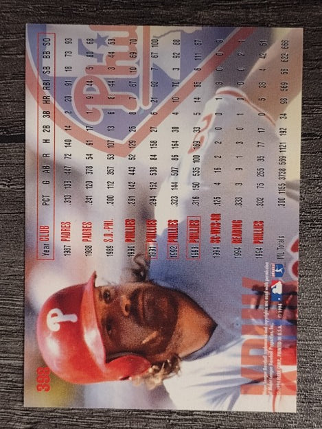 1995 Fleer #398 John Kruk