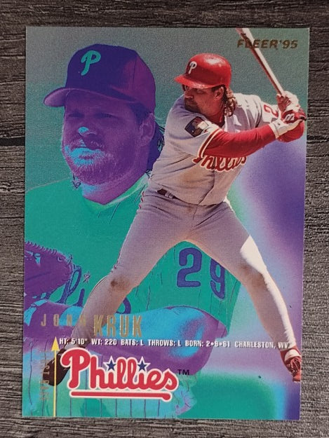 1995 Fleer #398 John Kruk