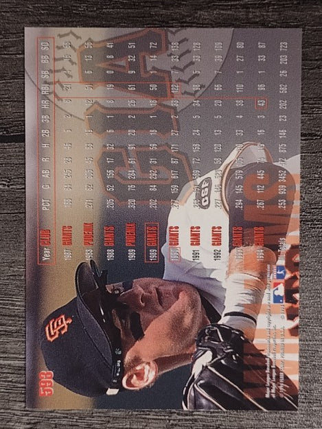 1995 Fleer #593 Matt Williams