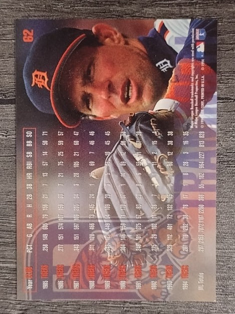 1995 Fleer #62 Alan Trammell