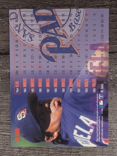 1995 Fleer Update #190 Fernando Valenzuela