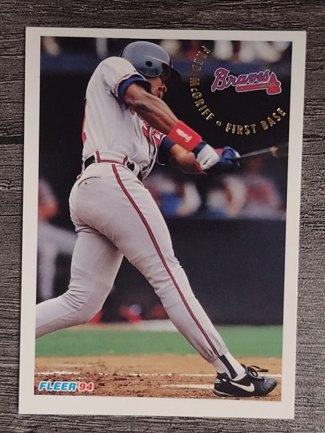 1994 Fleer #366 Fred McGriff