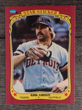 1986 Fleer Star Stickers #45 Kirk Gibson