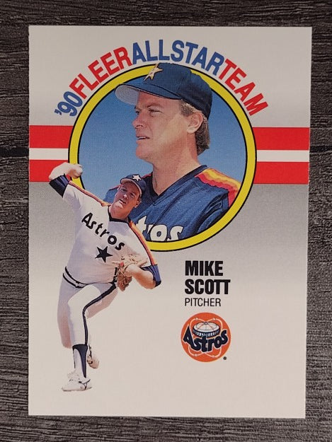 1990 Fleer All-Stars #10 Mike Scott