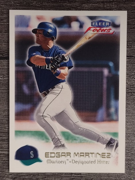 2000 Fleer Focus #9 Edgar Martinez
