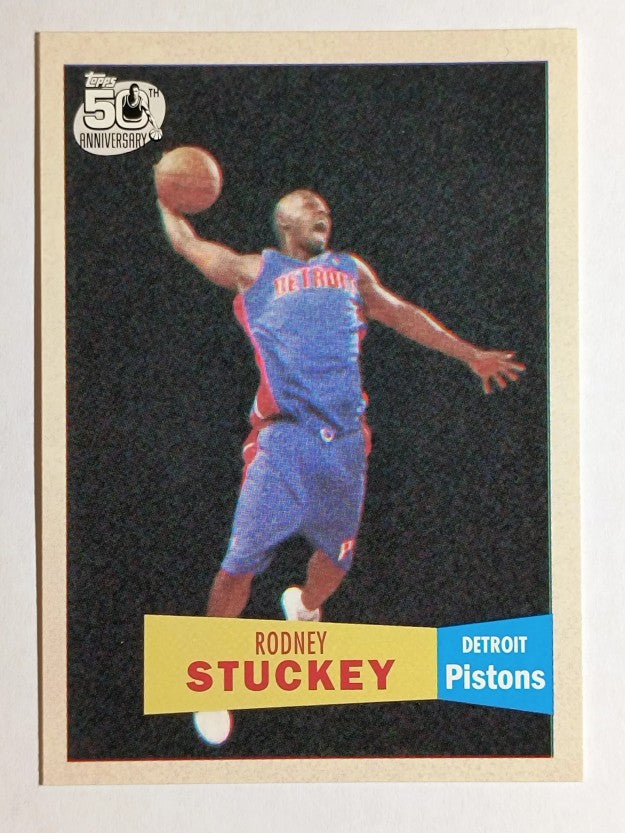 2007-08 Topps 1957-58 Variations #125 Rodney Stuckey