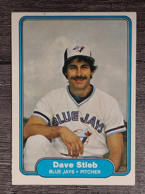1982 Fleer #622 Dave Stieb