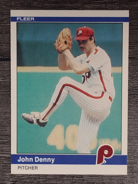 1984 Fleer #27 John Denny