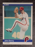 1984 Fleer #27 John Denny