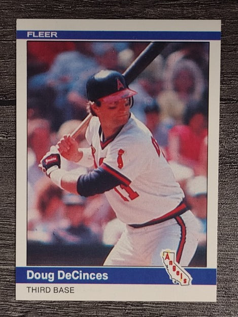 1984 Fleer #514 Doug DeCinces