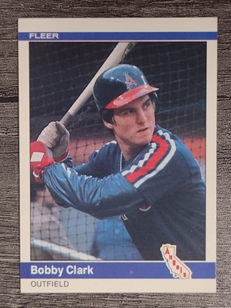 1984 Fleer #512 Bobby Clark