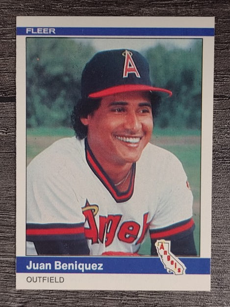 1984 Fleer #508 Juan Beniquez