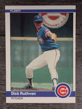 1984 Fleer #503 Dick Ruthven