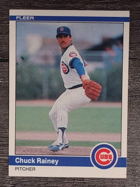 1984 Fleer #502 Chuck Rainey