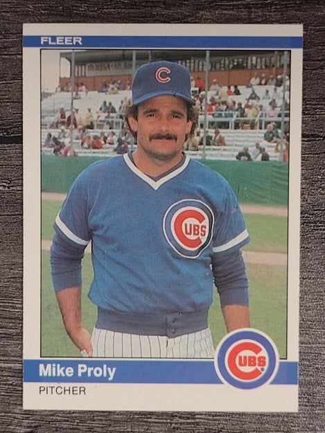 1984 Fleer #501 Mike Proly