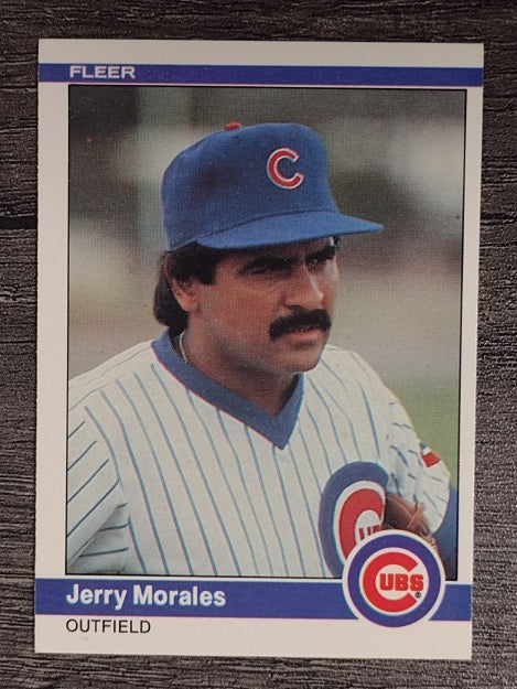 1984 Fleer #498 Jerry Morales