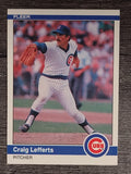 1984 Fleer #496 Craig Lefferts RC