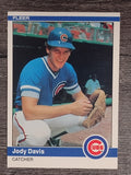 1984 Fleer #491 Jody Davis