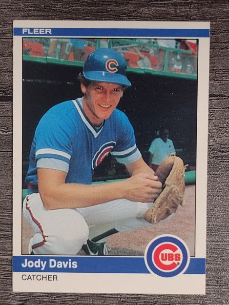 1984 Fleer #491 Jody Davis