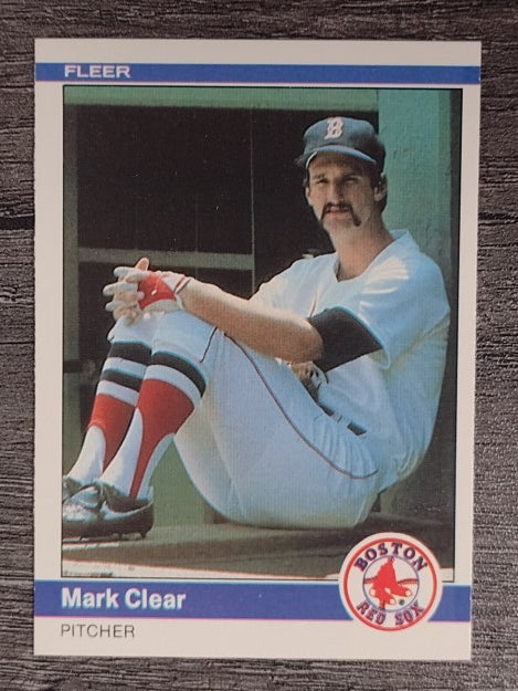 1984 Fleer #395 Mark Clear