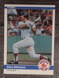 1984 Fleer #388 Gary Allenson