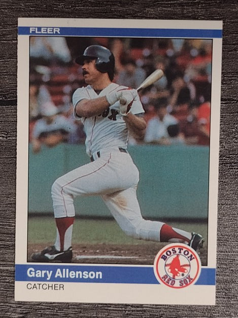1984 Fleer #388 Gary Allenson