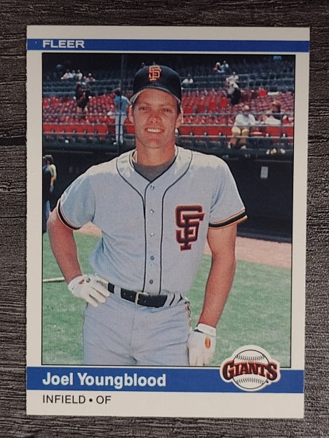 1984 Fleer #387 Joel Youngblood