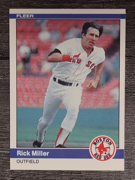 1984 Fleer #403 Rick Miller