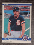 1984 Fleer #95 John Wockenfuss