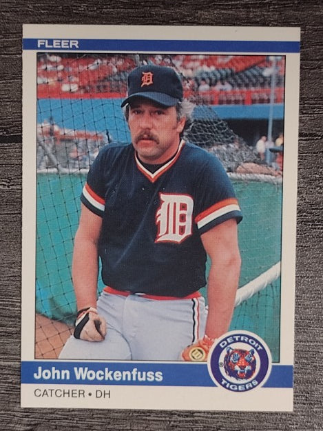 1984 Fleer #95 John Wockenfuss