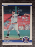 1984 Fleer #93 Milt Wilcox