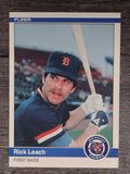 1984 Fleer #84 Rick Leach