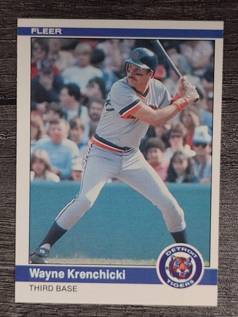 1984 Fleer #83 Wayne Krenchicki
