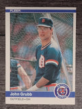 1984 Fleer #81 John Grubb