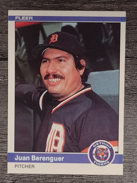 1984 Fleer #77 Juan Berenguer