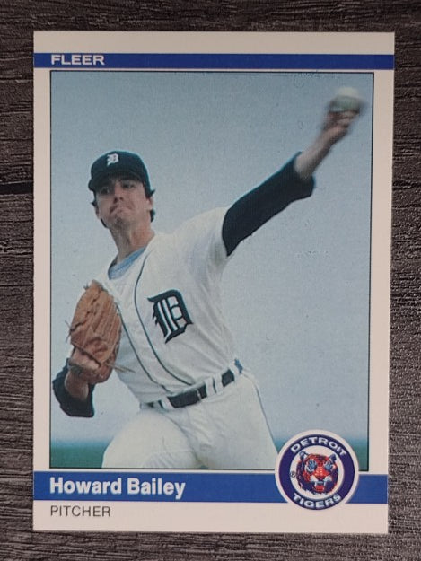 1984 Fleer #75 Howard Bailey