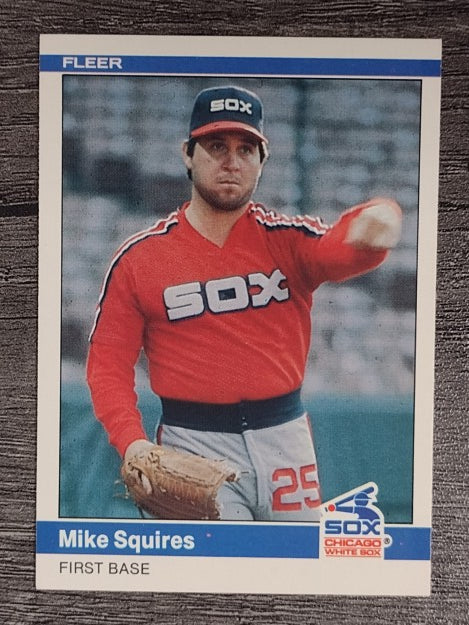 1984 Fleer #71 Mike Squires